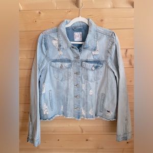 NWOT Suko Jeans Jacket L